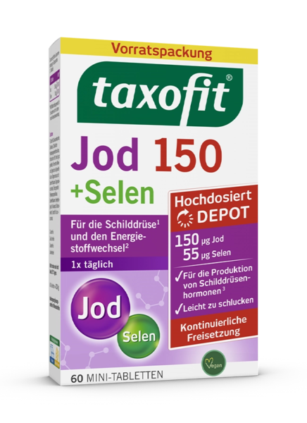 taxofit® Jod 150 + Selen taxofit® Jod 150 + Selen