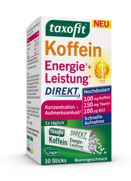 taxofit® Koffein Energie+Leistung Direkt