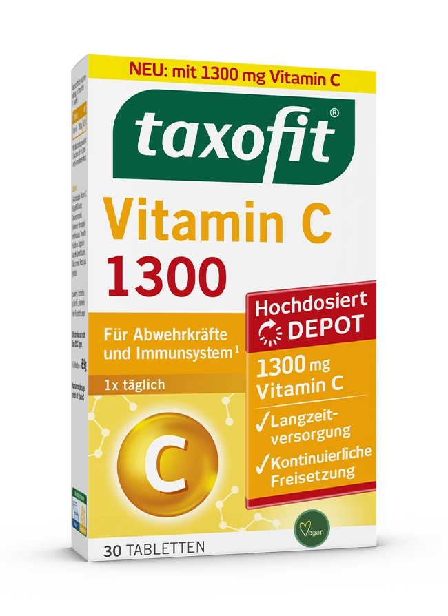 <i>taxofit®</i> Vitamin C 1300 <i>taxofit®</i> Vitamin C 1300