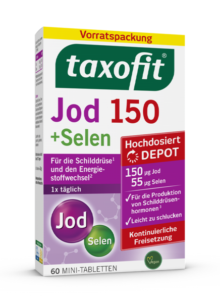 taxofit® Jod 150 + Selen taxofit® Jod 150 + Selen