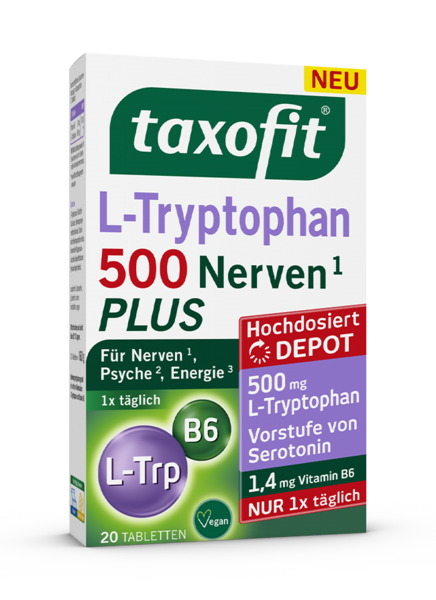 taxofit® L-Tryptophan 500 Nerven1 PLUS