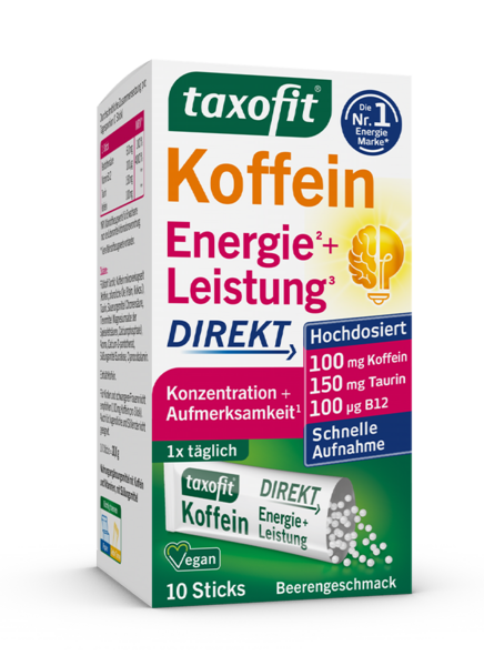 taxofit® Koffein Energie+Leistung Direkt