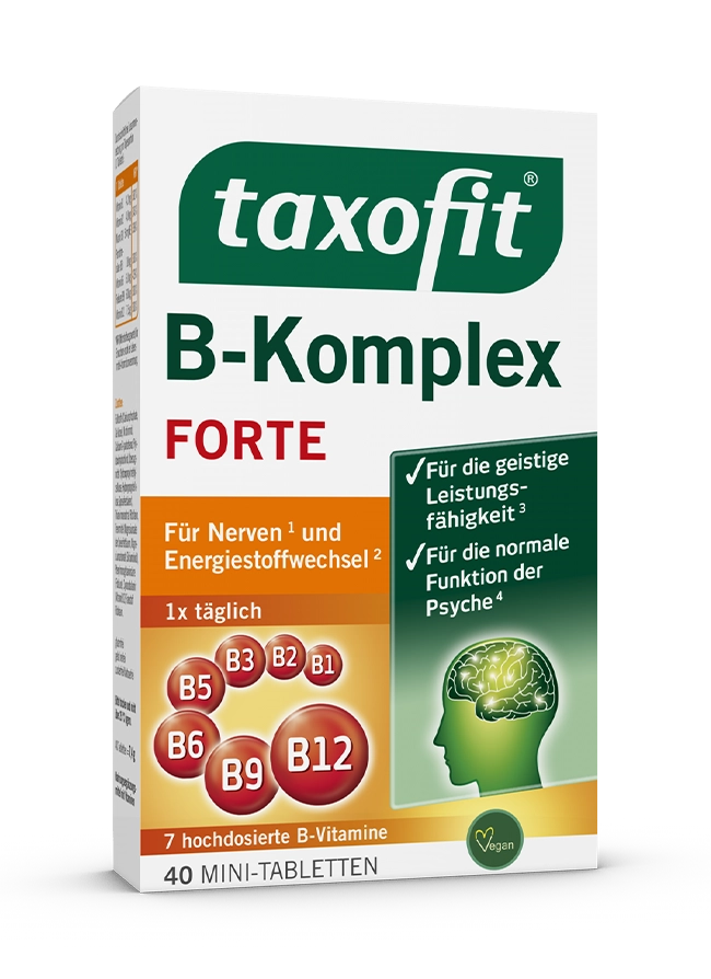 <i>taxofit®</i> B-Komplex Forte Tabletten <i>taxofit®</i> B-Komplex Forte Tabletten