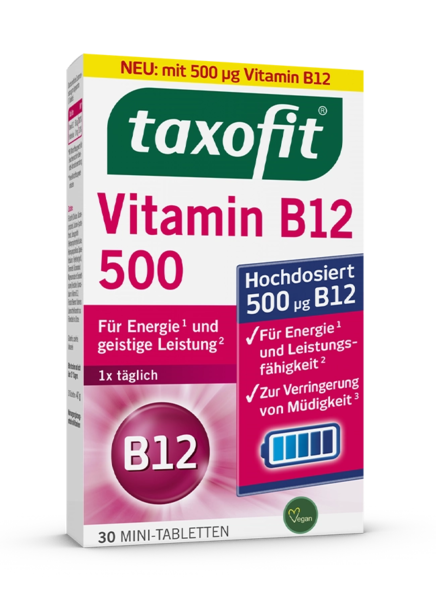 taxofit® Vitamin B12 500 taxofit® Vitamin B12 500
